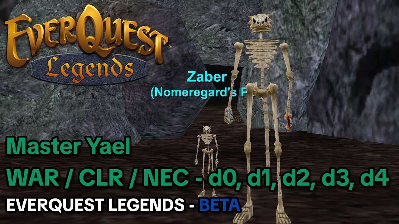 Master Yael - WAR / CLR / NEC - d0,d1,d2,d3,d4 solo