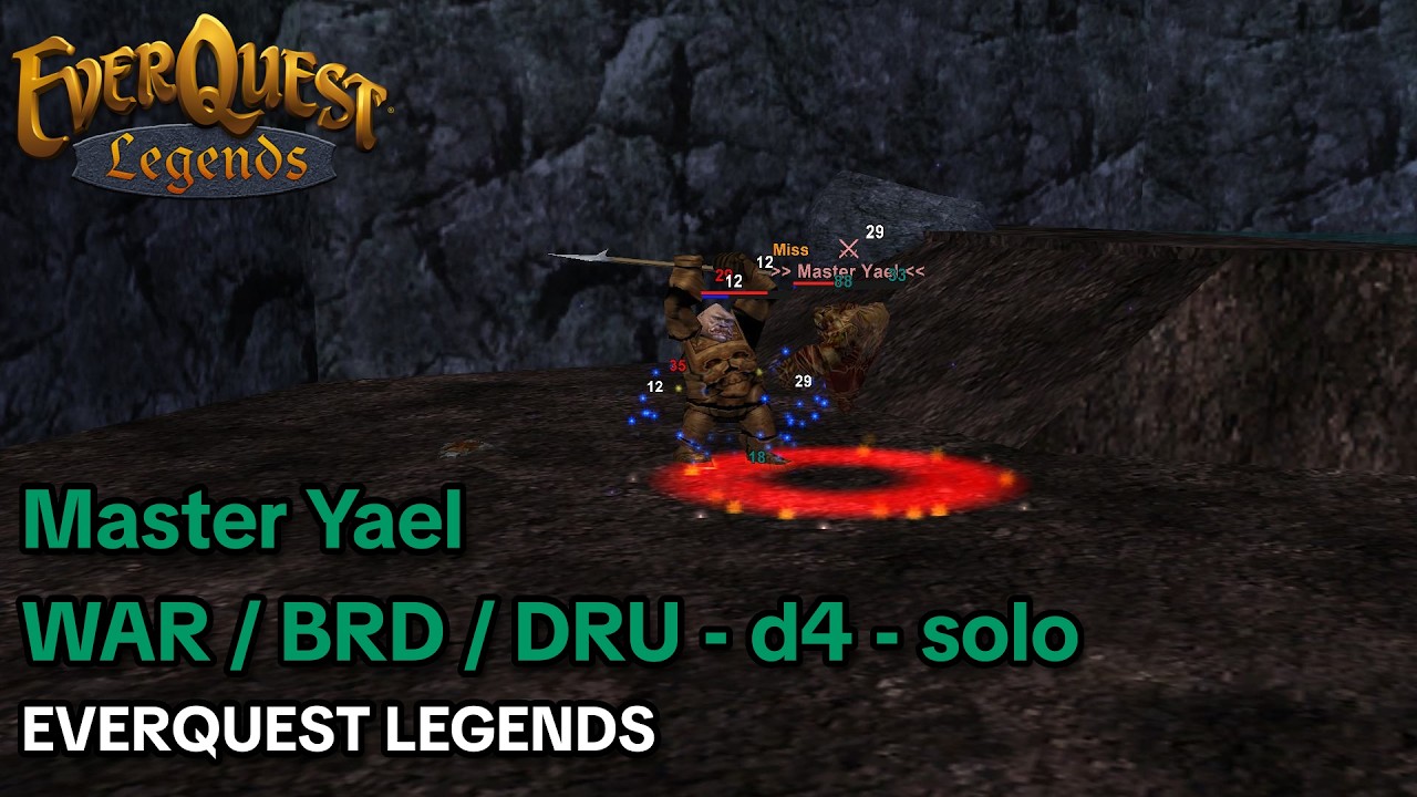Master Yael - WAR / BRD / DRU - d4 solo